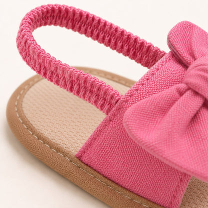Pink Bow Sandals