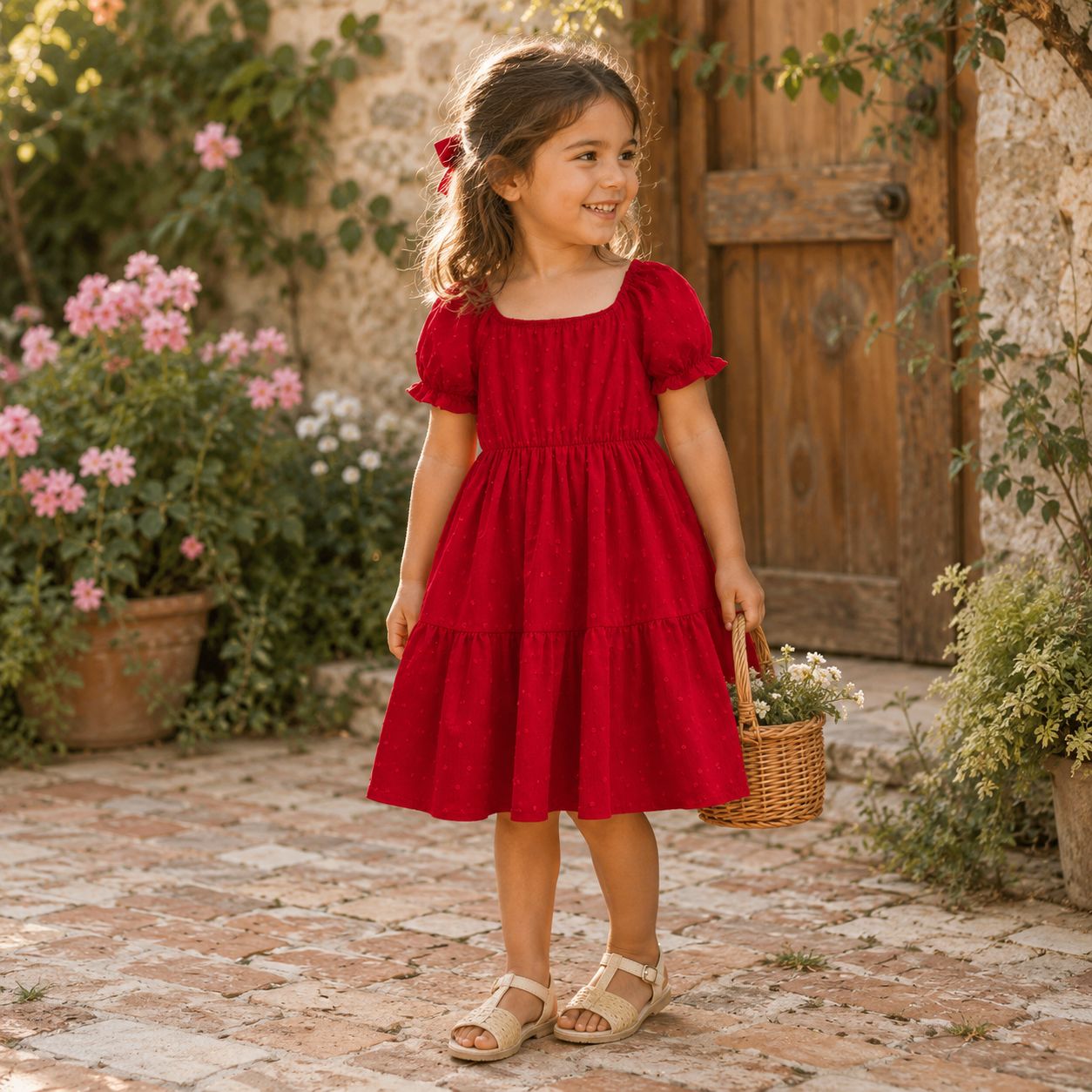 Ruby Tiered Dress