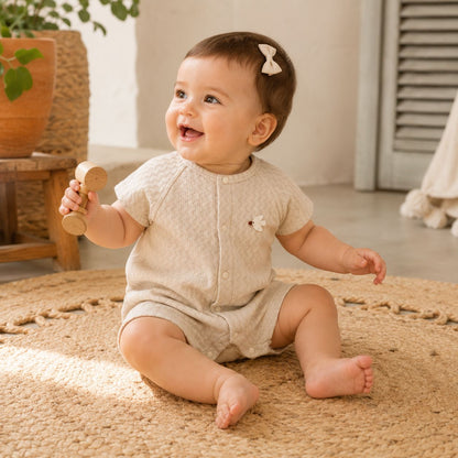 Cloud Knit Romper