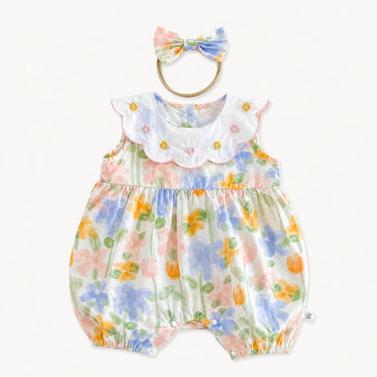 Blossom Collar Romper
