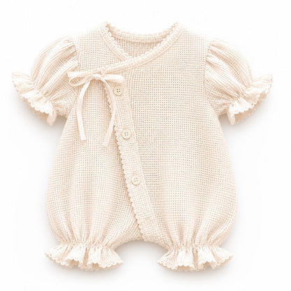 Bow Front Bubble Romper