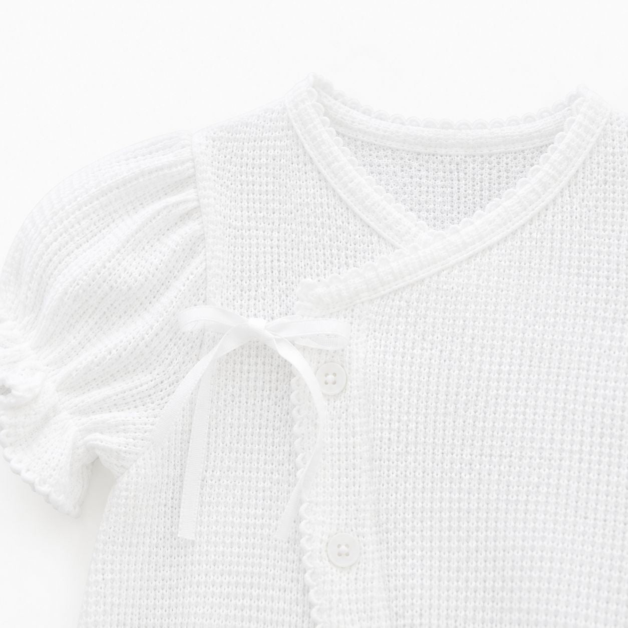 Bow Front Bubble Romper