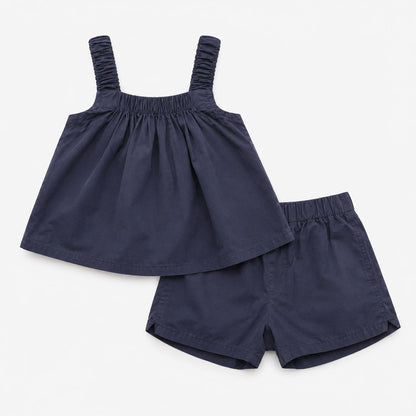 Cotton Cami Shorts Set