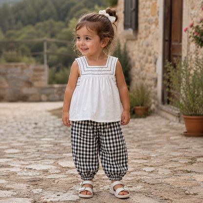 Square Neck Bloomers Set