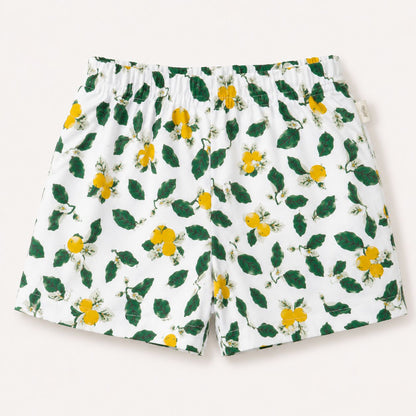 Lemon Blossom Shorts Set