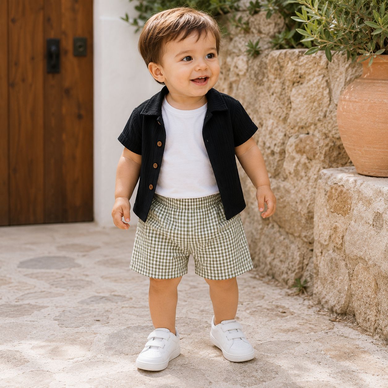 Harper Gingham Shorts