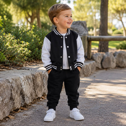 Varsity Jacket and Pants Set