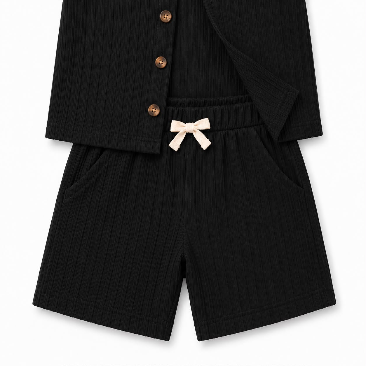 Boys Button Shirt Outfit