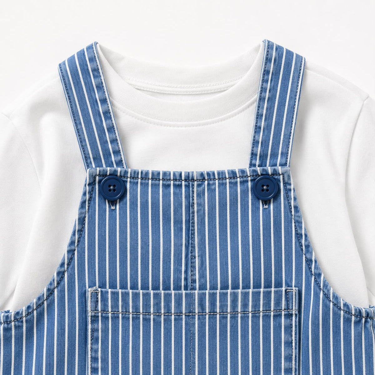 Classic Stripe Dungarees