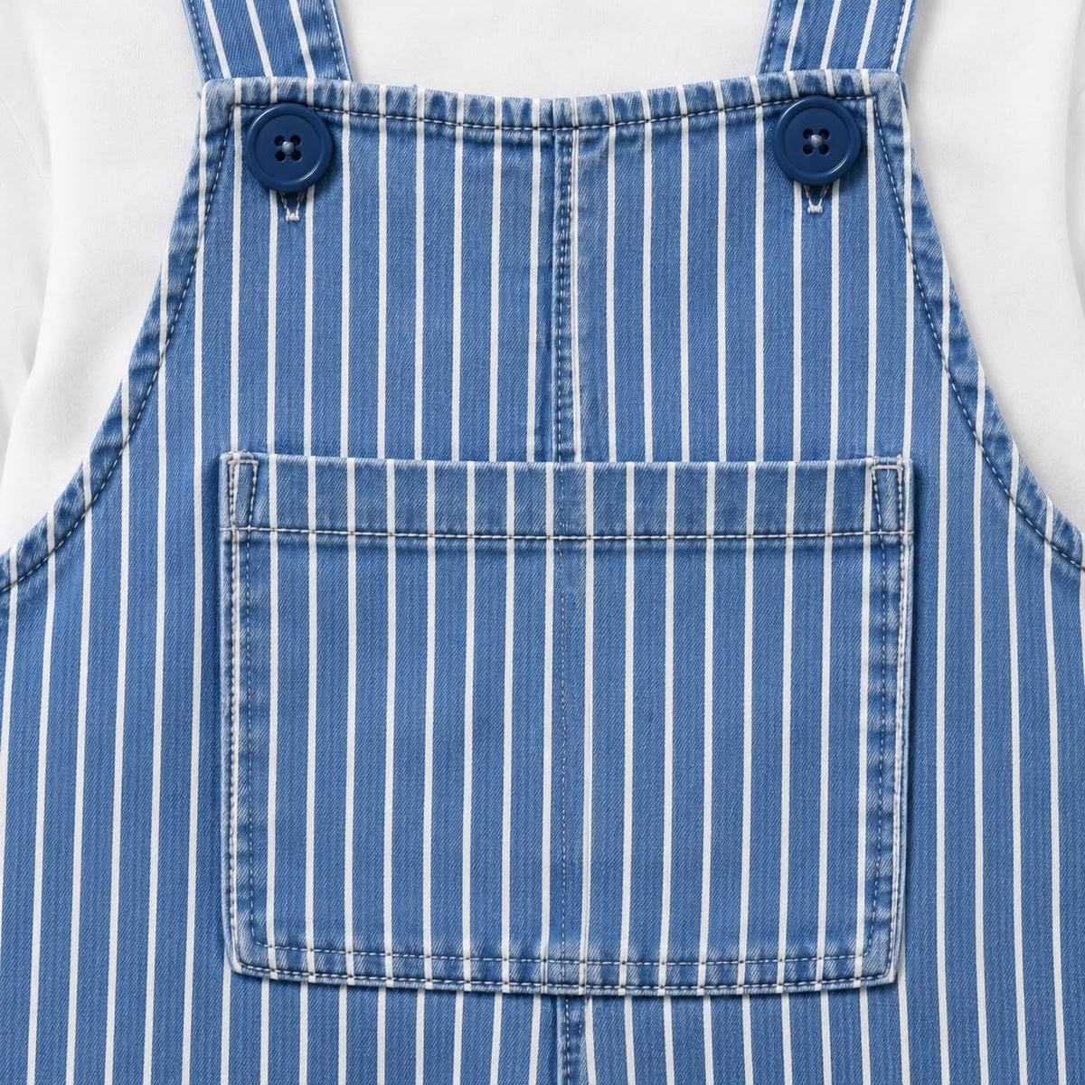 Classic Stripe Dungarees