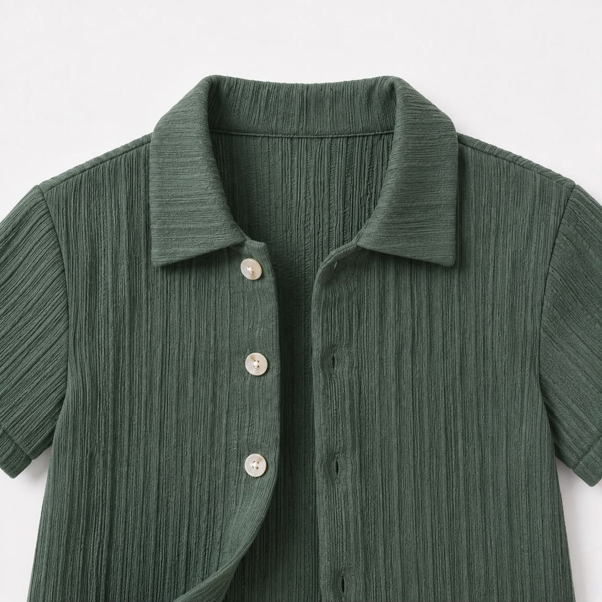 Boys Button Shirt Outfit