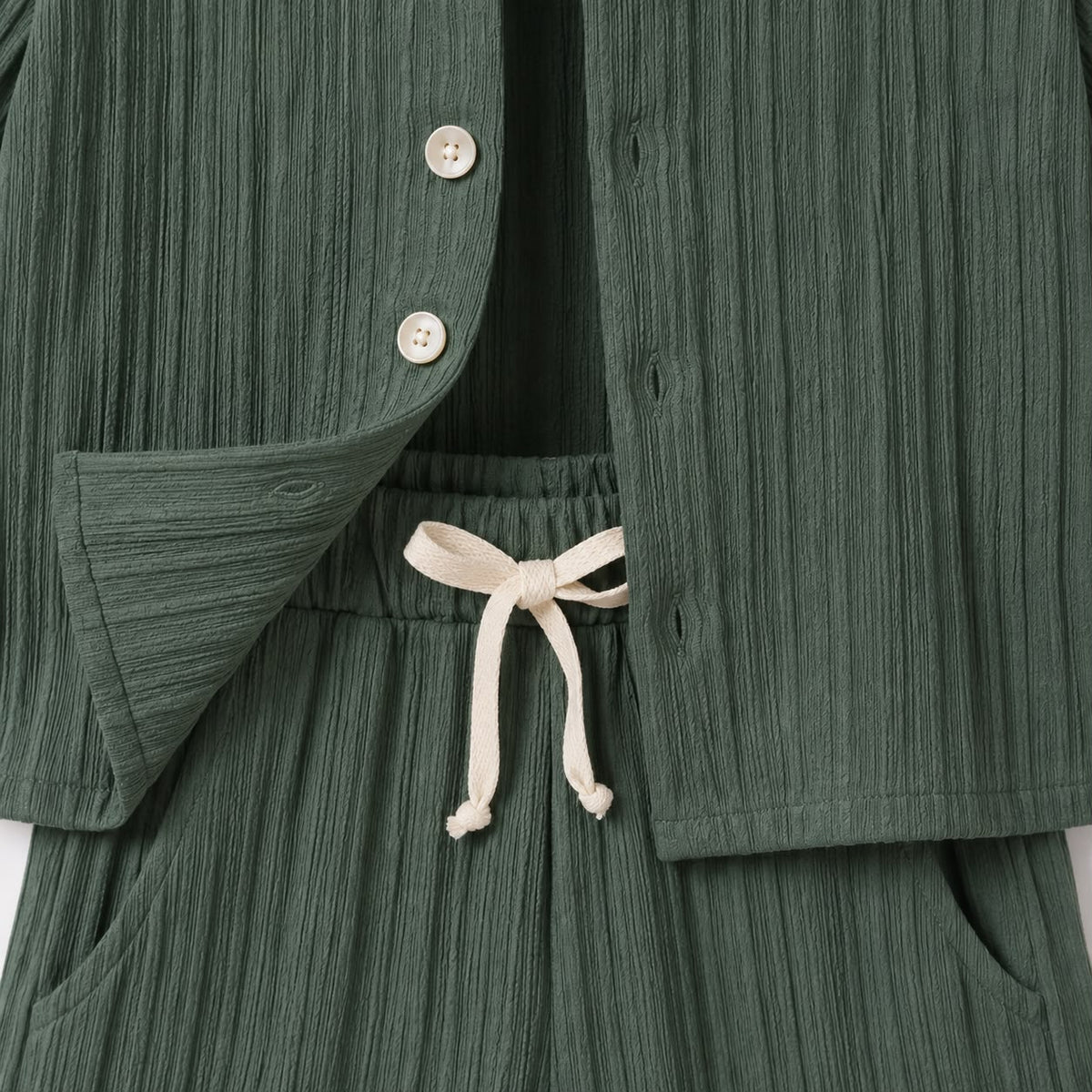 Boys Button Shirt Outfit