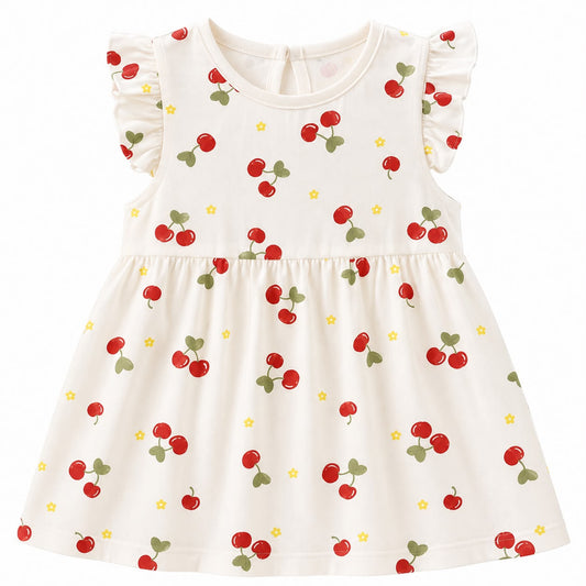 Cherry Frill Dress