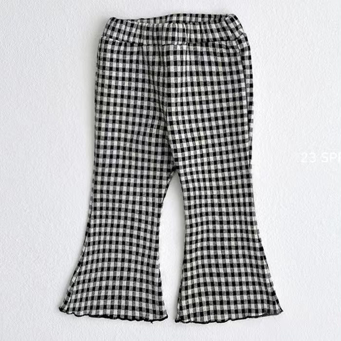 Black Flare Toddler Pants
