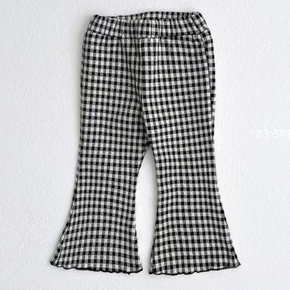 Black Flare Toddler Pants