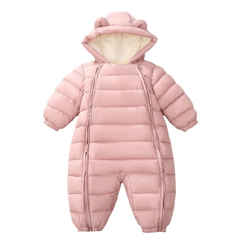Bear Hood Baby Snowsuit