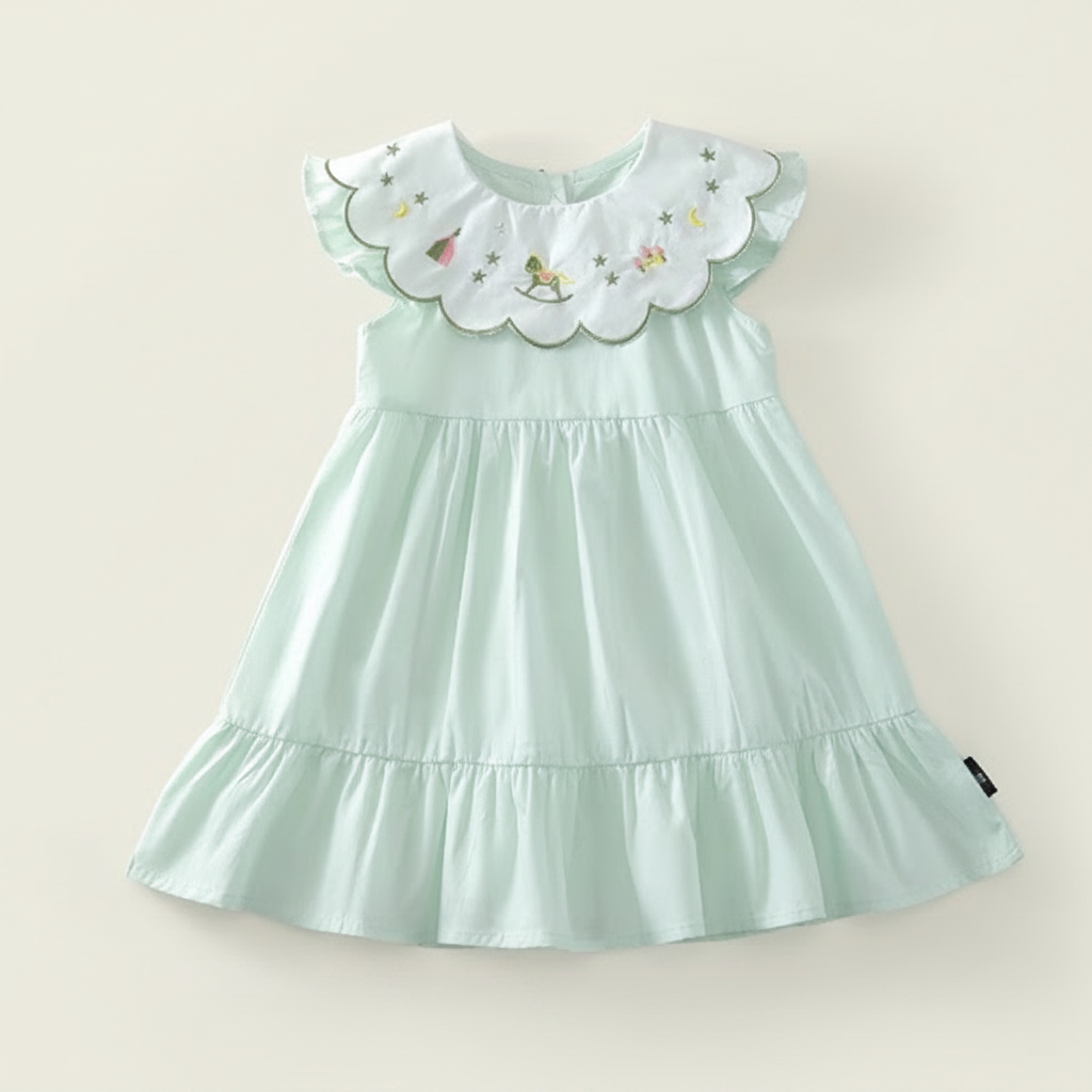 Sleeveless Cotton Summer Dress