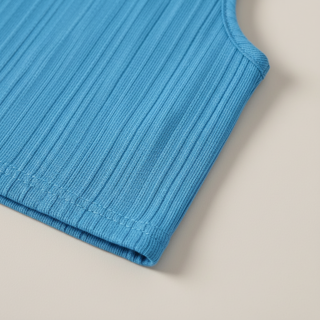 Ribbed Summer Shorts Set
