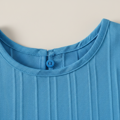 Ribbed Summer Shorts Set
