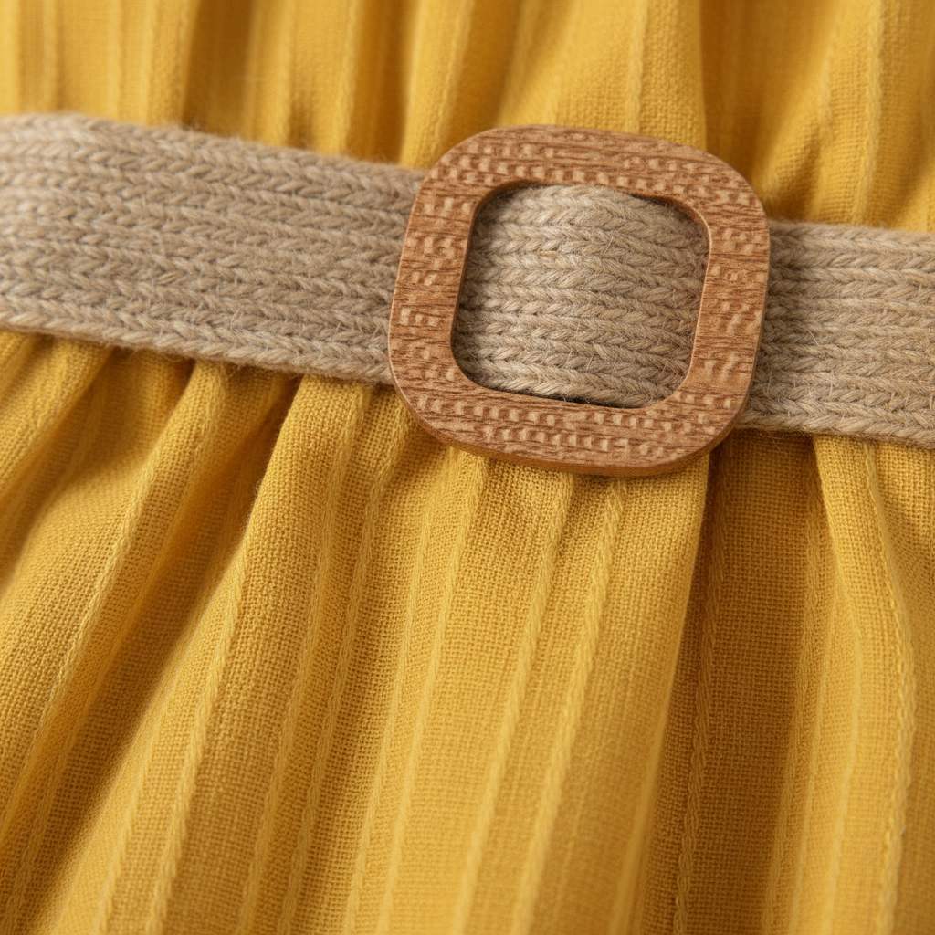 Ruffle Belt Dress