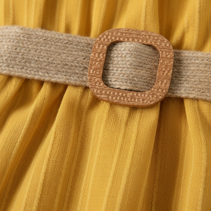 Ruffle Belt Dress