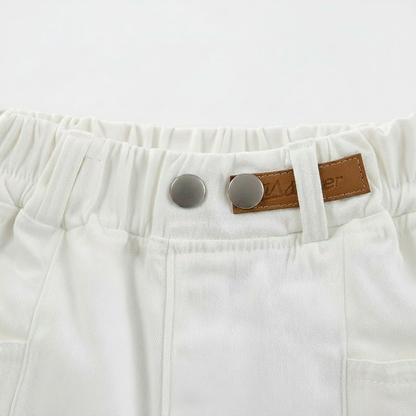 Casual White Trousers