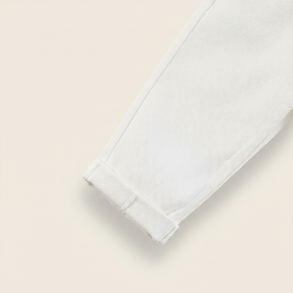 Casual White Trousers