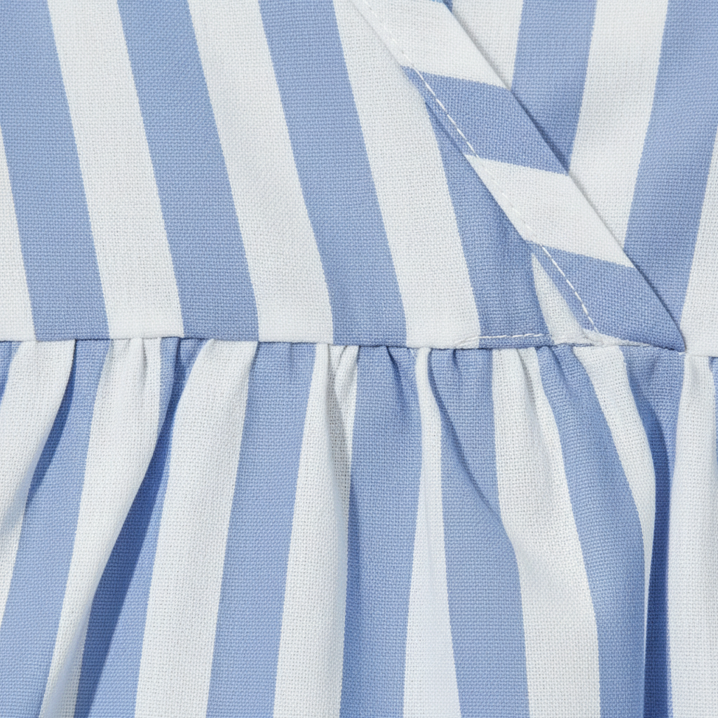 Blue Stripe Summer Dress