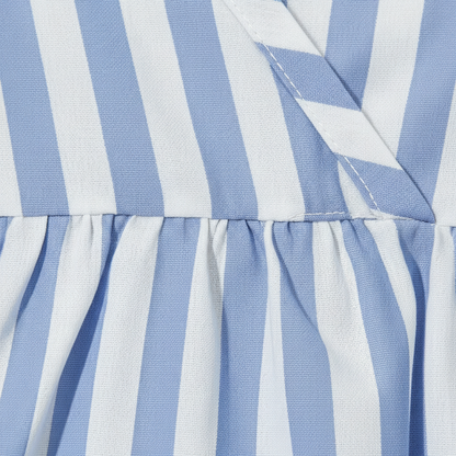 Blue Stripe Summer Dress