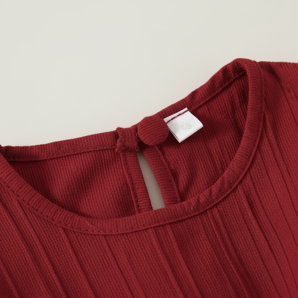 Red Ruby Ruffle Dress