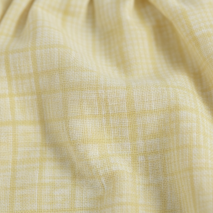 Yellow Plaid Dress