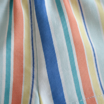 Summer Color Stripe Shorts