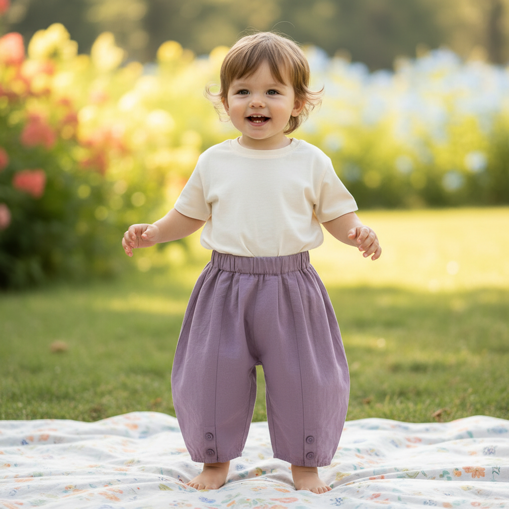 Soft Cotton Summer Pants