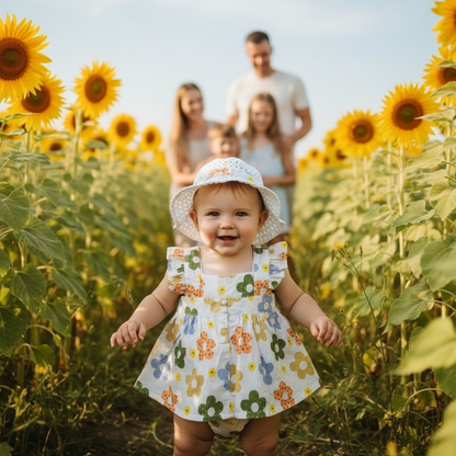 Floral Summer Dress Set