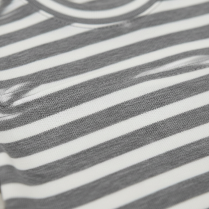 Striped Shirt Pants Set
