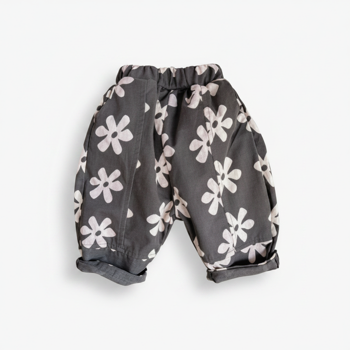 Floral Roll-Up Pants