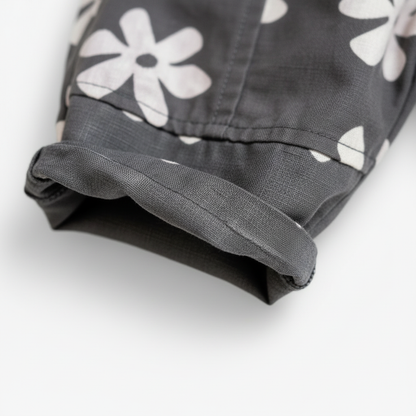 Floral Roll-Up Pants