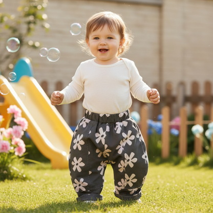 Floral Roll-Up Pants