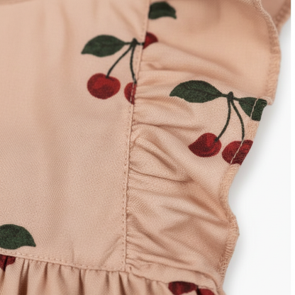Cherry Frill Dress